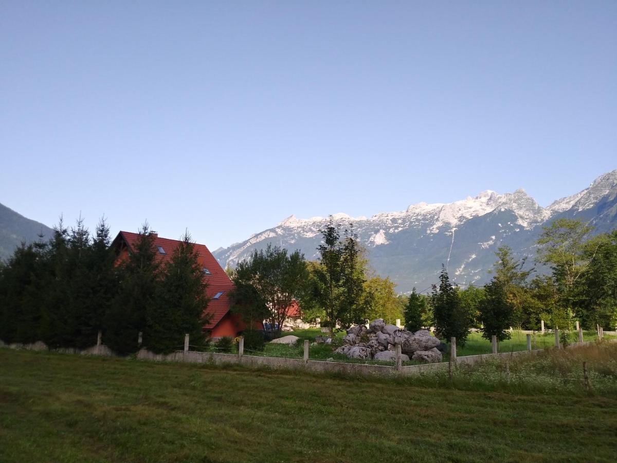 Pocitniska Hisa Nad Soco Villa Бовец Екстериор снимка